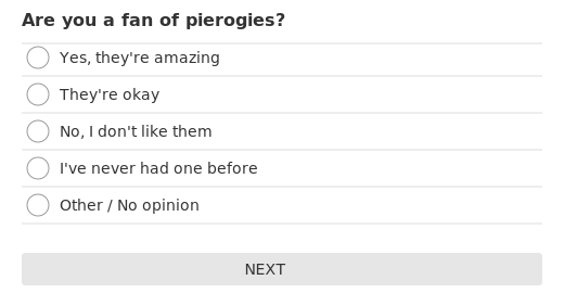 Are you a fan of pierogies?