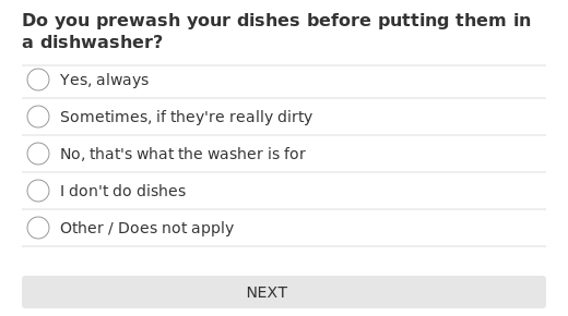 Do you prewash your dishes before putting them in a dishwasher?